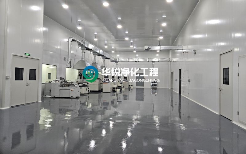 負壓無塵車間裝修竣工效果
